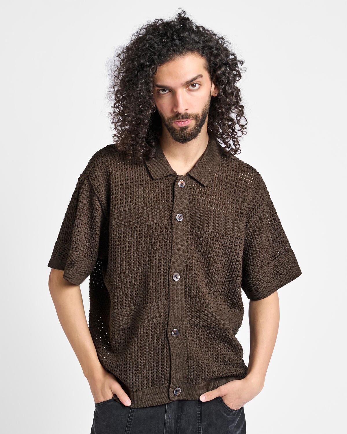 Obey ZACH SWEATER SHIRT | 151000122-WRN | AFEW STORE